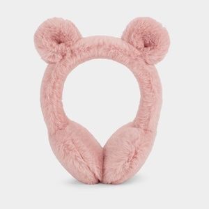 UGG / Kids / Pink Faux Fur Earmuff With Ears